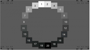 灰階測試卡ISO14524-攝像頭對比度測試卡-測試成像系統的信噪比和OECF