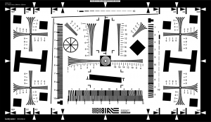 ISO12233分辨率測試卡：全面評估攝像頭成像性能